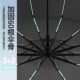 速发全自动l双骨0骨加大加固雨伞三折黑胶防紫外线遮伞晴雨两用6o