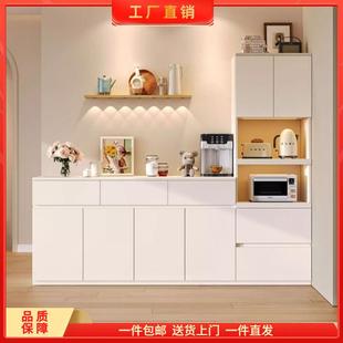 实木餐边柜客厅茶水柜家用入户置物柜靠墙储物柜厨房橱柜收纳柜子