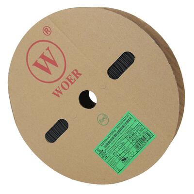 沃尔H管阻燃黑色热缩管0.60.8热缩收缩管热缩绝缘套管