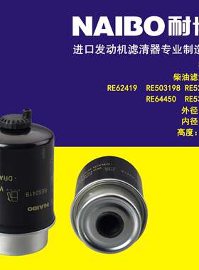 RE62419柴滤RE503198RE64450RE52987P551421