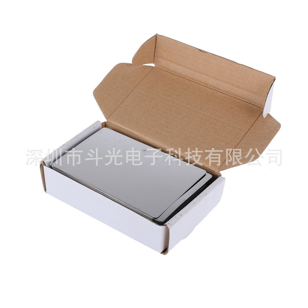 厂家生产PCB电镀化验室赫霍候哈尔槽不锈钢试阴极氏片镜面厚0.2mm
