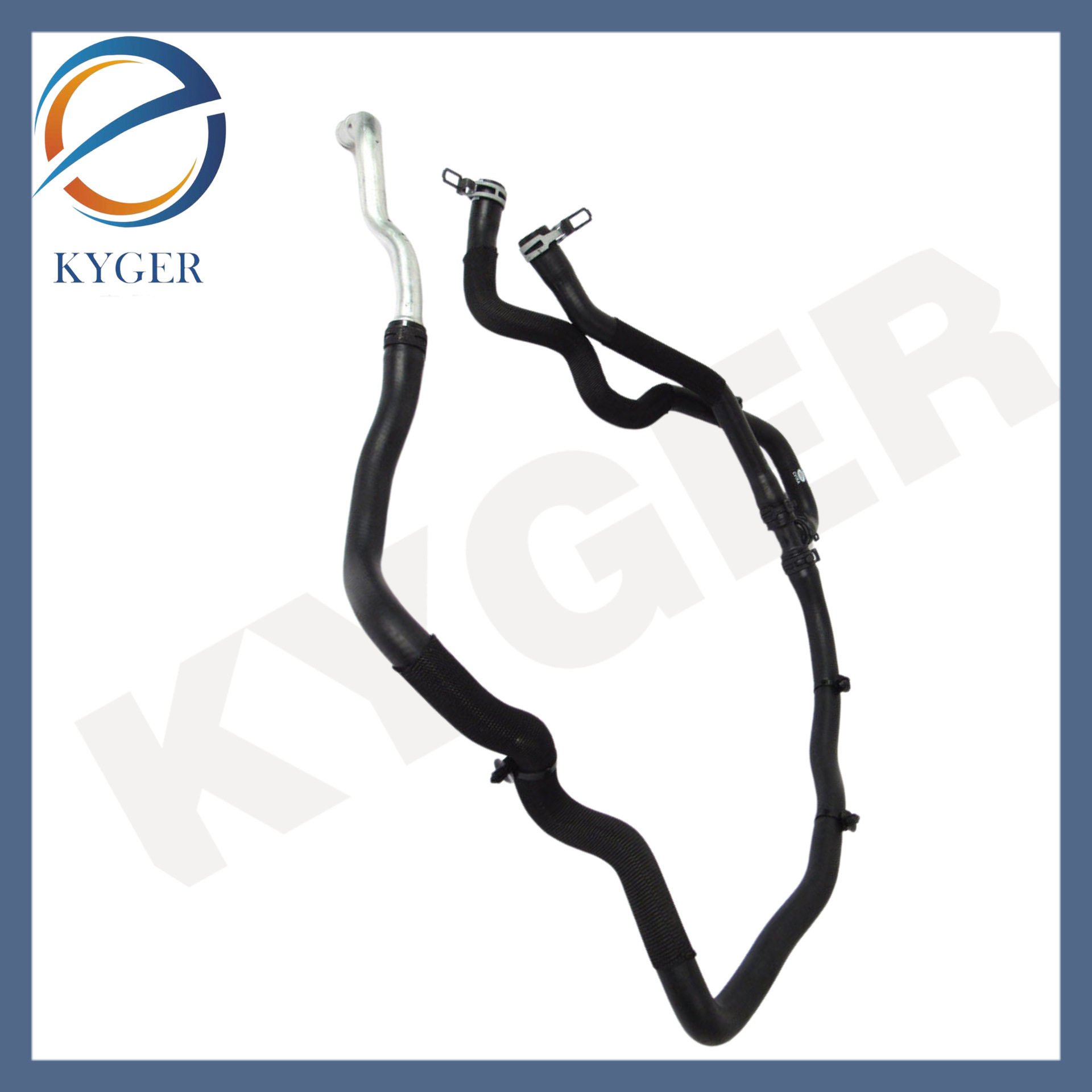 适用于路虎发现四3.0汽油水管LR066383（不带图中铝管）