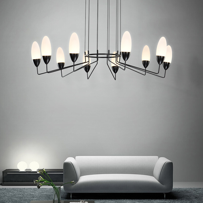 2019新款吊灯后现代简约卧室餐厅客厅灯北欧设计师创意灯饰灯具