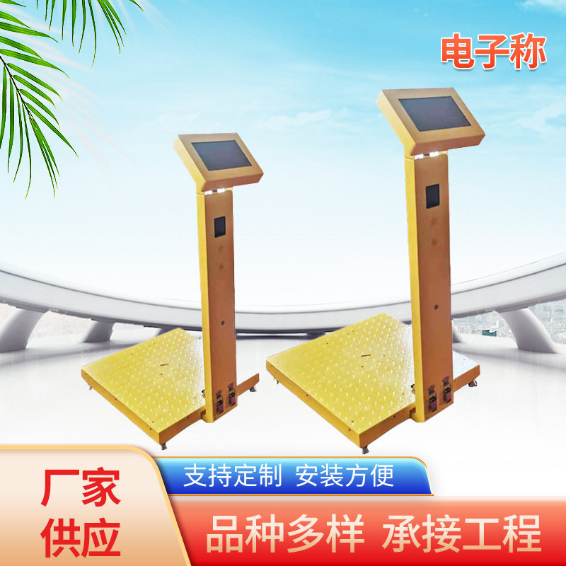 多功能触摸屏自动称重台秤