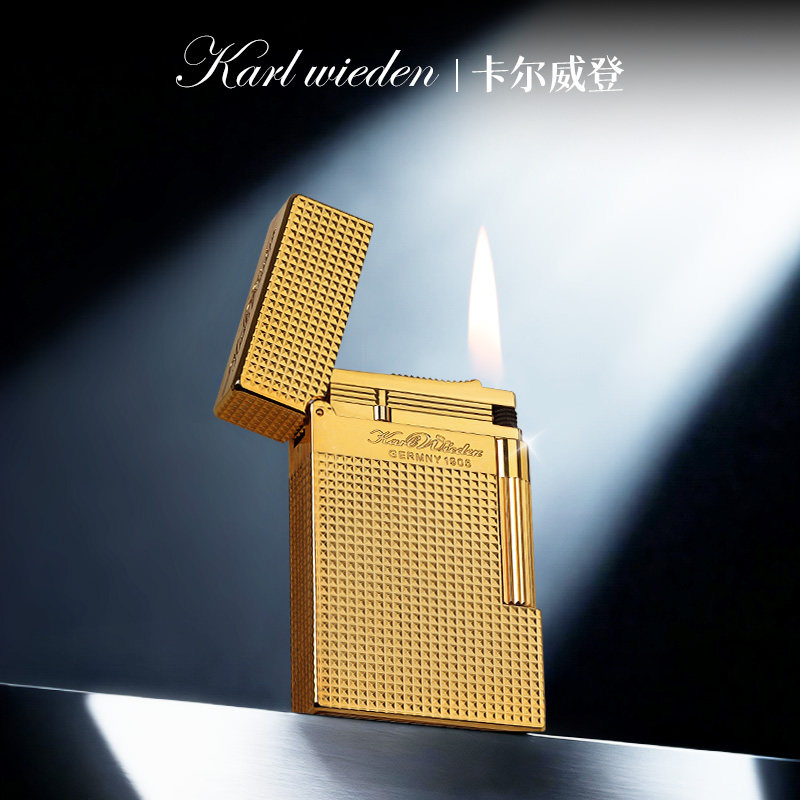 KW卡尔威登朗声煤油打火机新款送男士生日情人节礼物高档复古火机