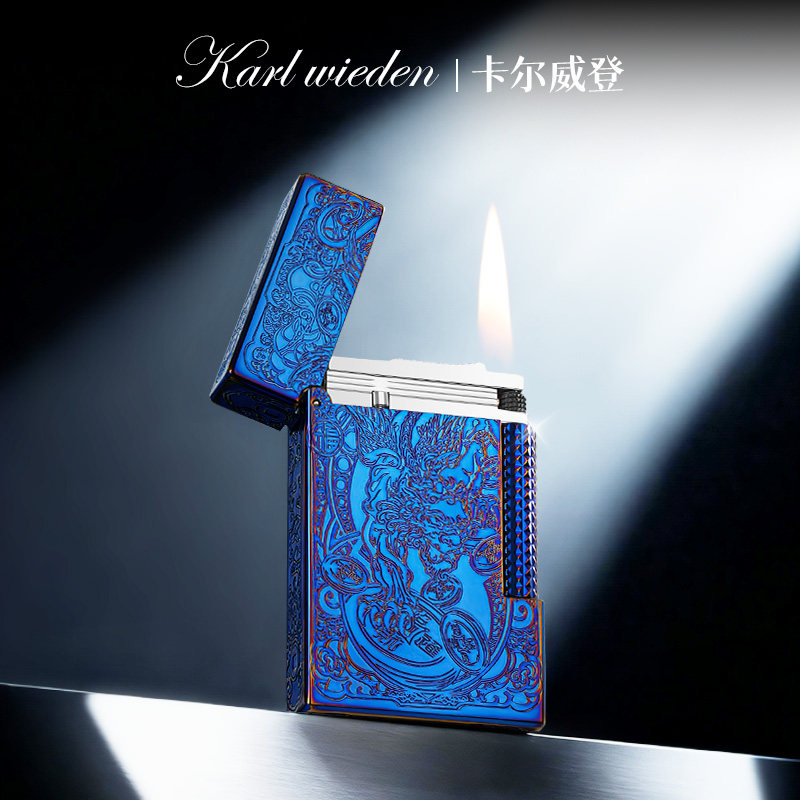 KW卡尔威登朗声打火机高档送男友生日情人节礼物高颜值充气防风