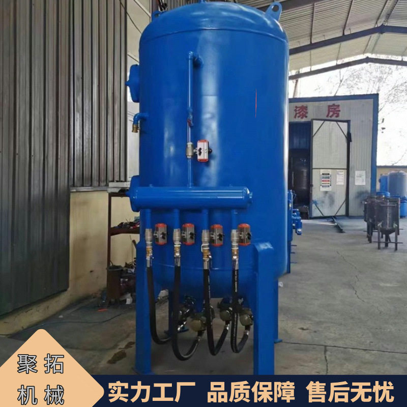 聚拓喷砂房用喷砂机开放式喷砂机移动式除锈高压水喷砂机