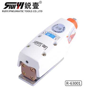 锐壹63001气动直线轨道砂磨机倒角机往复式砂纸非平面木板抛光机