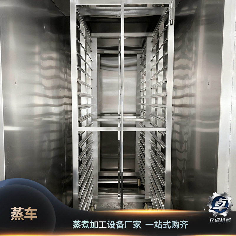 热卖304不锈钢手推车厂家 静音万向轮蒸车 加厚型防腐蚀搬运车