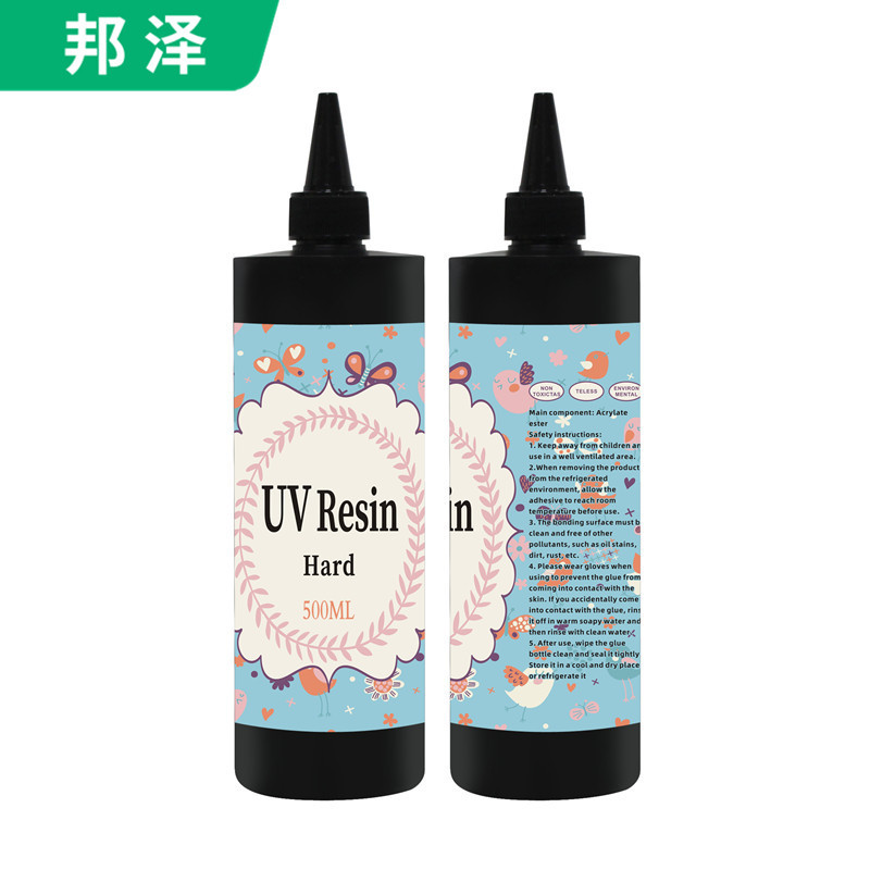 高透明uv水晶滴胶高透明速干硬树脂胶耐黄变无味手工DIY水晶滴胶