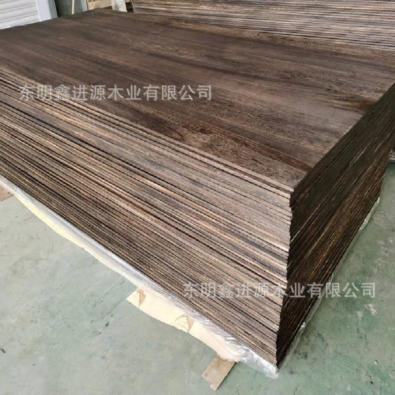 厂家直销桐木碳化木板材简易置物架木板材家居装修板材