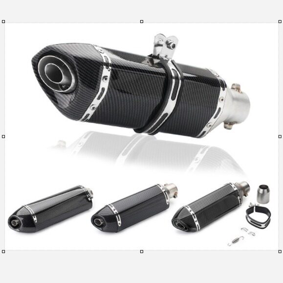 KPR150地平线350R3R25 GSX ninja250Z400黄龙300改装小六角排气管
