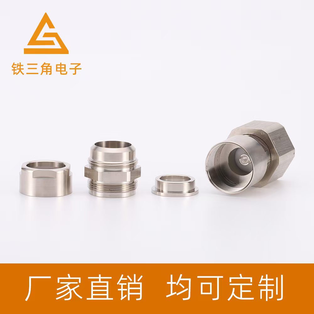 LC公头大公率高压连接器 半导体电源接头 LC射频适配粗线缆