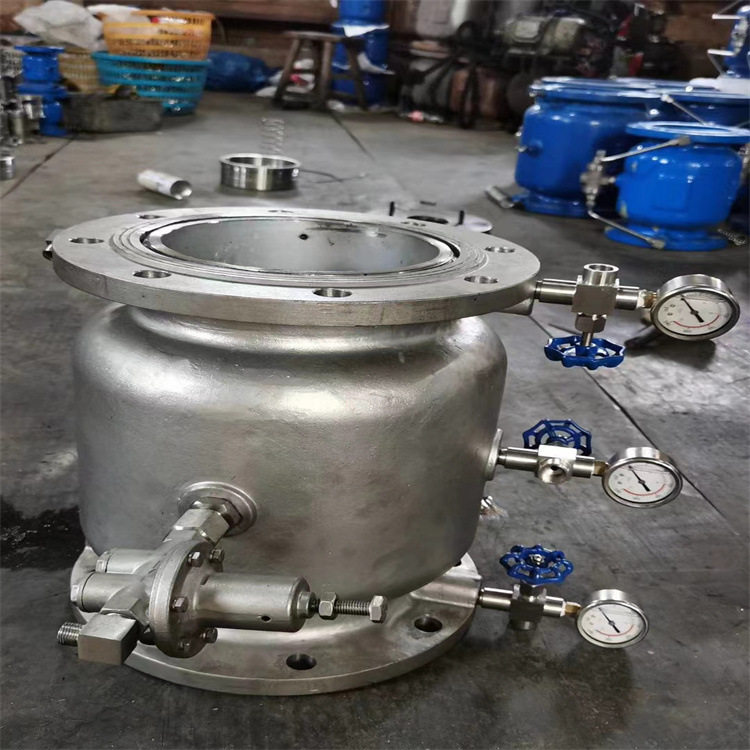 LHS743X-16P  DN80-不锈钢304减压型低阻力倒流防止器