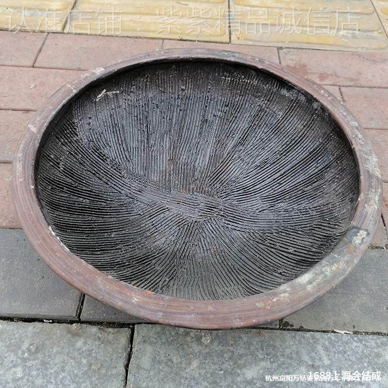 擂钵藕雷钵擦老式陶瓷红薯捣碎器土丸子藕土豆泥磨擦研磨无