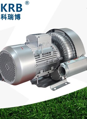 现货供应2HB820-HH47 380V15KW曝气风机高压气泡清洗机用旋涡气泵