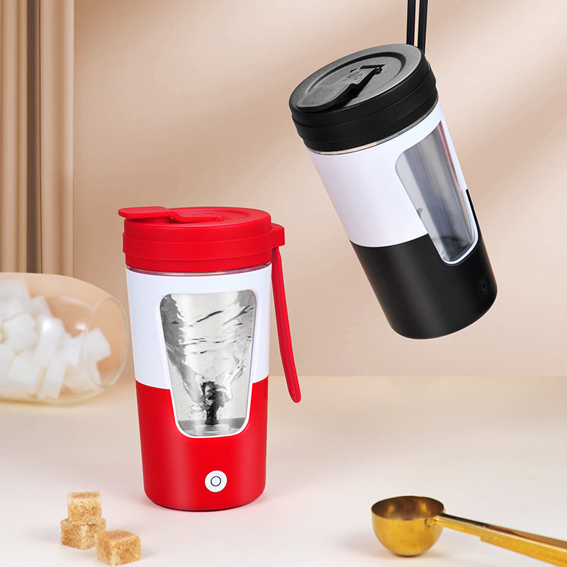 摇摇杯健身运动自动蛋白摇粉杯自动搅拌充电粉盒男女便携奶昔杯子