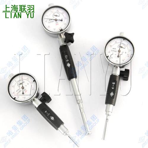 LINKS哈量内径百分表涨簧式护桥式量表6-10-18-35-50-160-250表头