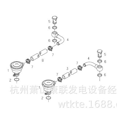 德国曼空心螺丝D2842LE203