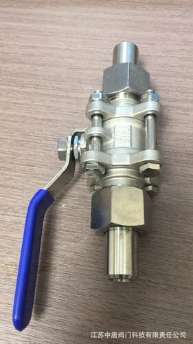 Q21F-16RL不锈钢三片式外螺纹球阀 DN8 10 15 20 活接对焊球阀