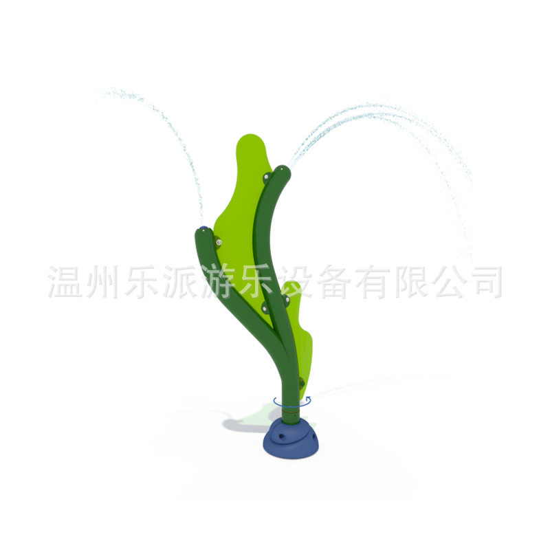 不锈钢喷水 水上滑梯 戏水小品 喷泉 城市景观公园 玩水设备