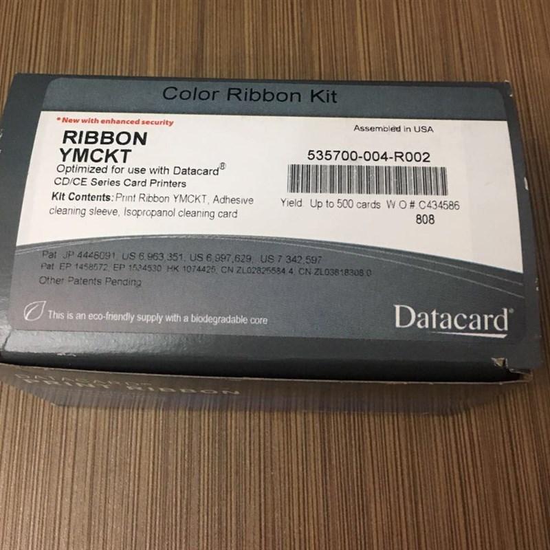 极速新品CD800制k卡机人像卡片证卡w印表机535700-004-R002彩色带