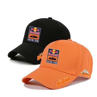 红牛F1KTM赛车棒球帽车队定制帽子男女骑行遮阳防晒鸭舌帽百搭潮