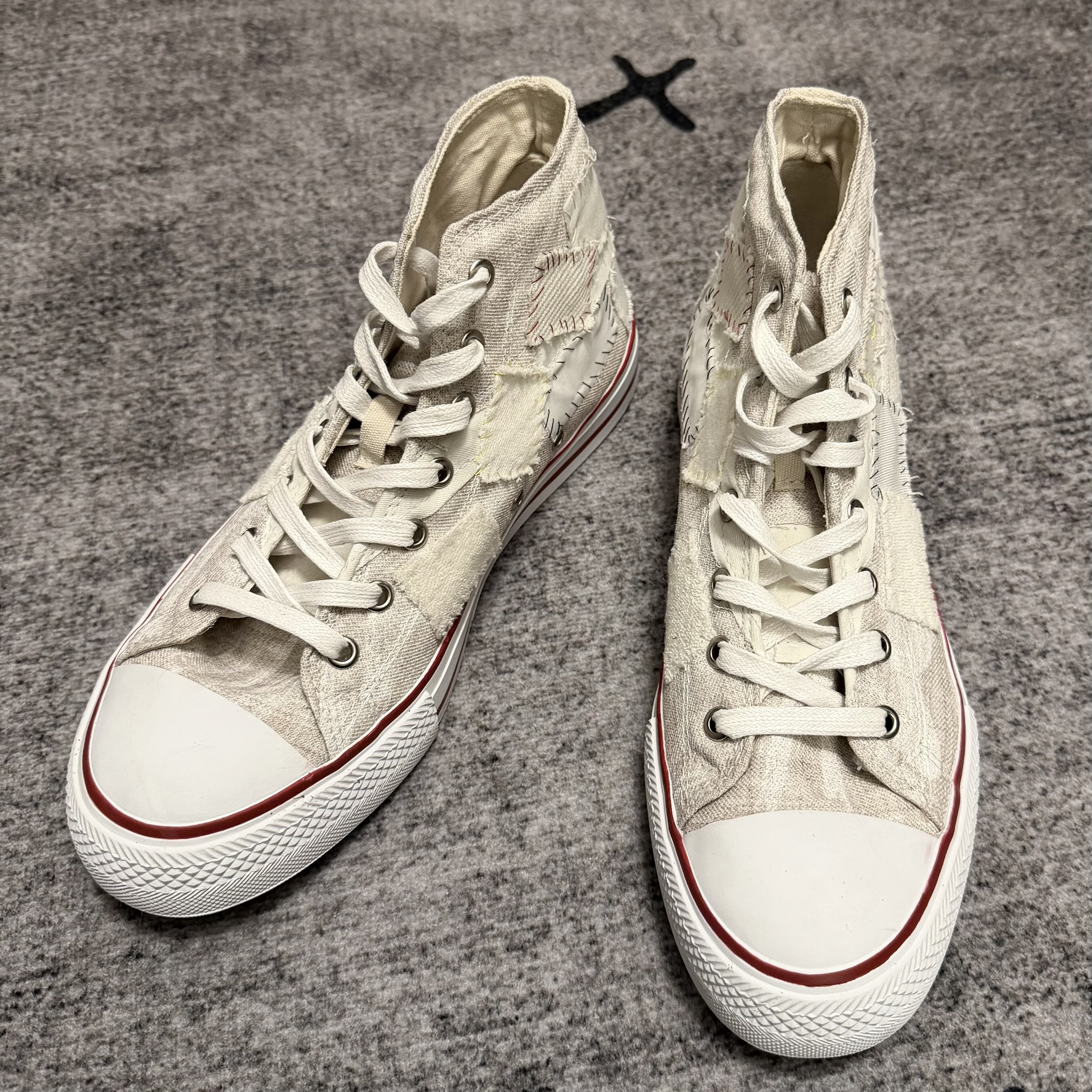 thumbnail for Undercover 03scab patched fabric shoes