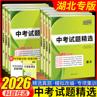 2026版天利38套中考试题精选湖北专版语文数学英语物理化学中考卷模拟卷湖北省中考真题卷9年级初三中考政治历史中考总复习考试卷