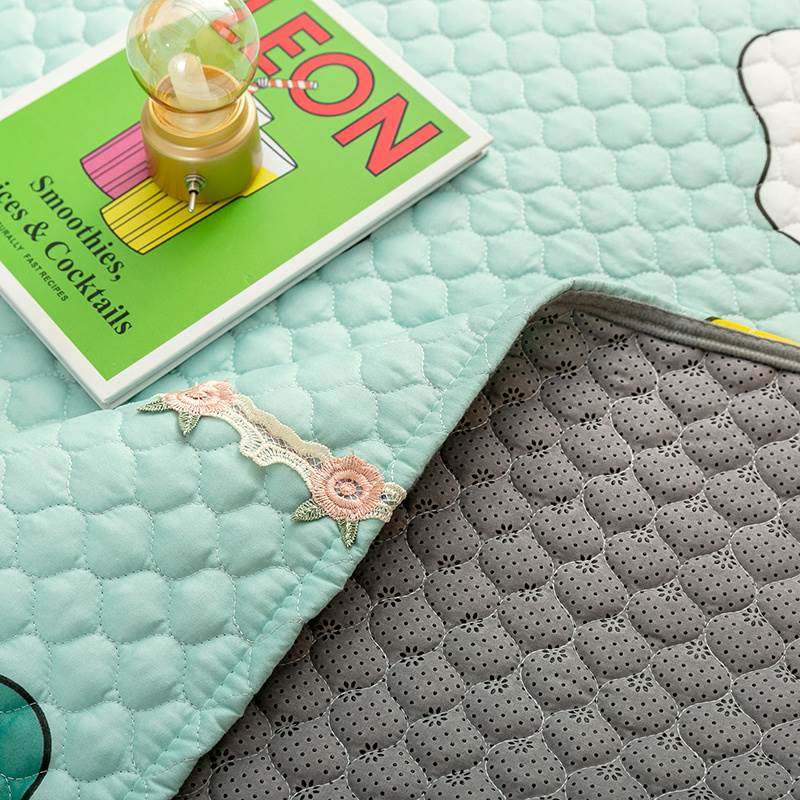 极速新榻榻米靠墙牀盖牀单垫子套罩四季通用夹棉榻榻米.炕罩炕盖