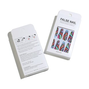 极速Halloween nail wearr nail press on nail French fake nail