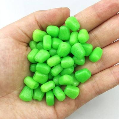 极速50Pcs/lot Soft Plastic MulticoloGr Practical Artificial