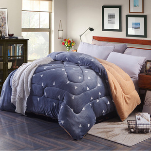 新品Winter thick Warm Fslannel Comforter Duvet Quilt Blanket