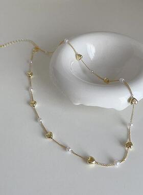 极速2023 New Arrival Kosrean-style Elegant Simple Metal Love