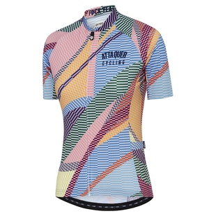 极速Attaqufer Womens All Day Kaleidoscope cycling Jersey TEA