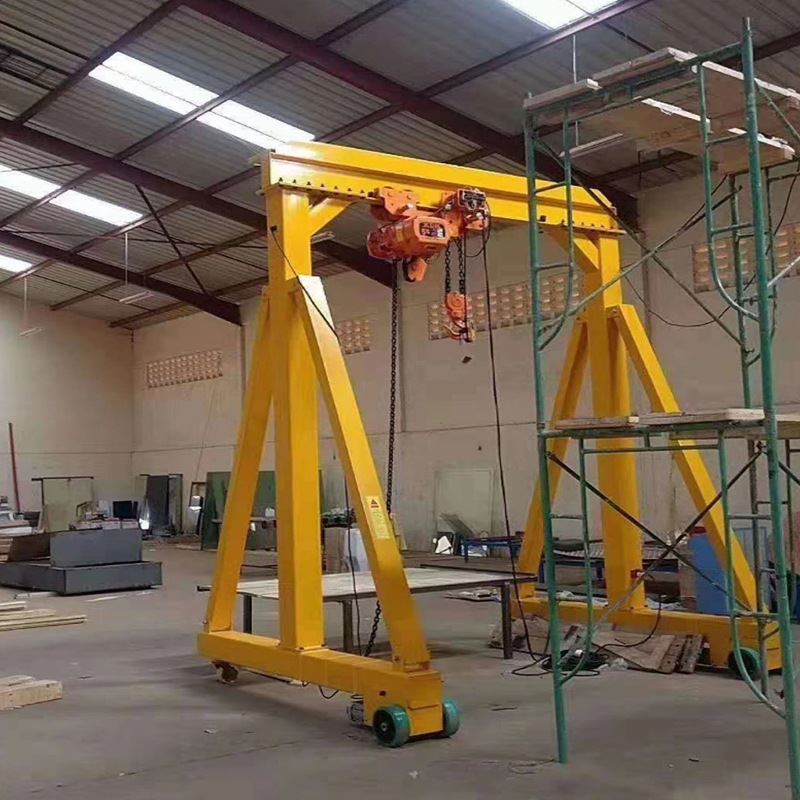 极速电动万向移动1l吨3吨5吨小型龙门吊架 电动葫芦运行平稳龙门