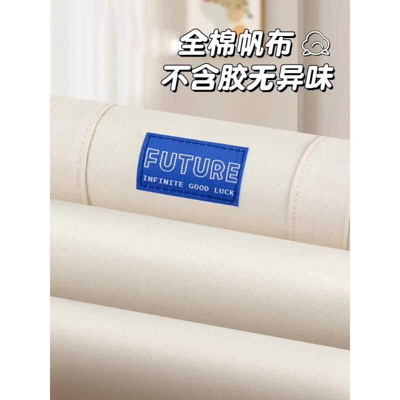 新品补习袋手提袋拎书袋小学生专用F作业收纳袋补课包资料袋帆布