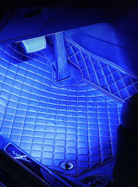 极速迪普尔汽车气氛灯车内改装免接线无线通用usSb车载气氛灯脚底