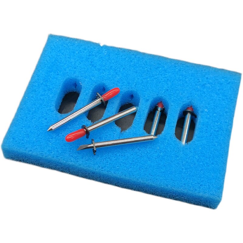 极速样板牛皮纸平板切割机刀w头片 服装制版经纬电脑模板切割机刻