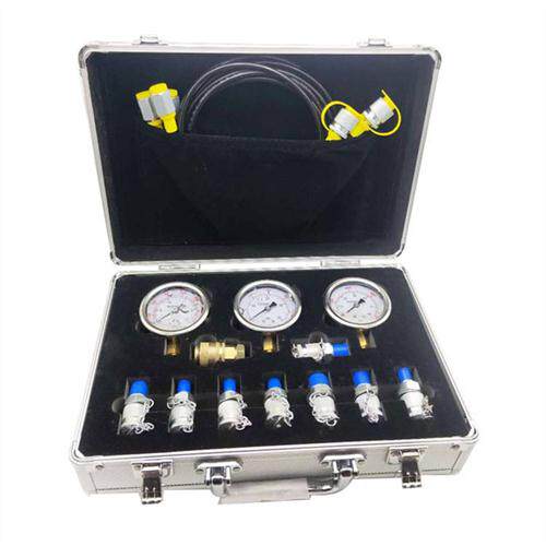 极速挖土机配件液压表 测压装x置 压力测试配件 压力检测箱 压力