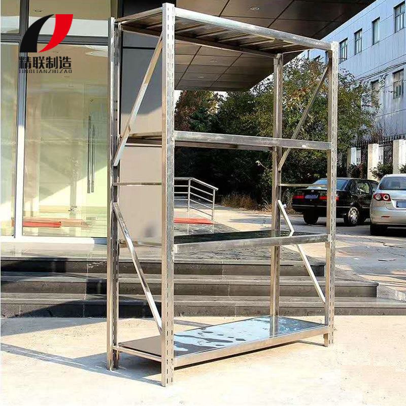 极速不锈钢仓储货架 家用厨房多B层置物架 工厂多层置物架展示架