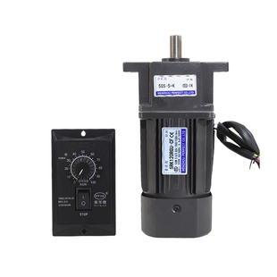 极速新品 爆品调速马达5GS带耳朵220VB交流可调变速406P090120W齿