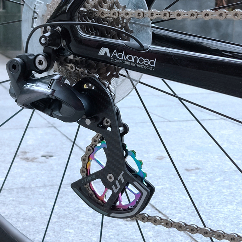 极速公路b车导轮FORCE大鸡腿导轮后拨碳纤维陶瓷轴承R8000//5800/