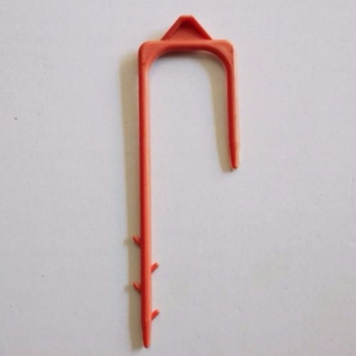 极速5斤装微喷带滴灌带管子固定器配件塑料叉子大V棚压水管固定滴