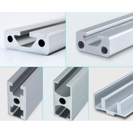 极速1020工业铝挤型材料1530门窗框架H工字铝合金1640导轨靠尺滑