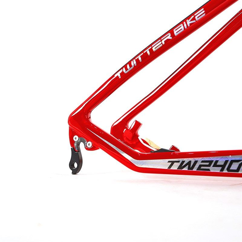 极速24寸登g山车架碳纤维轻便自行车车架学生女士用小轮车车架