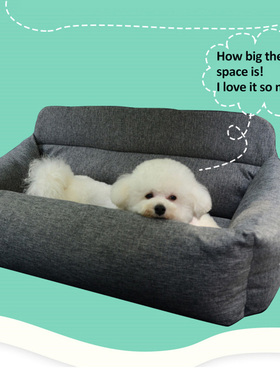 极速Large dog carrmier Travel Dog Car Seat ver Folding Hammo