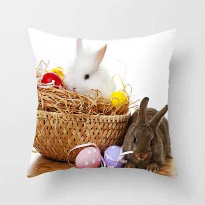 极速Happy Easter Pmillowcase Easter Decorations For Home Par
