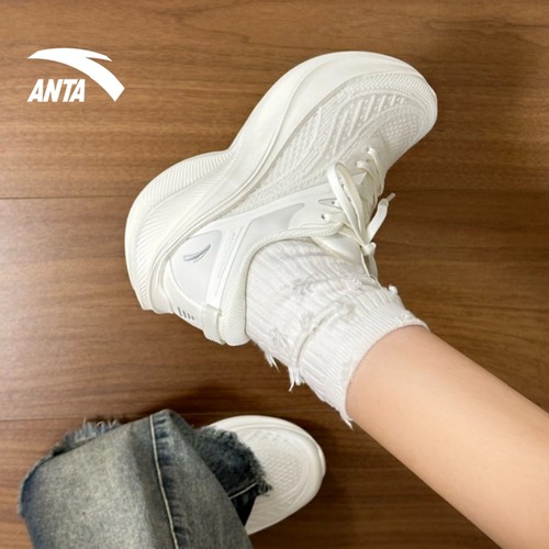 安踏叶子5体测中考跑步运动鞋女