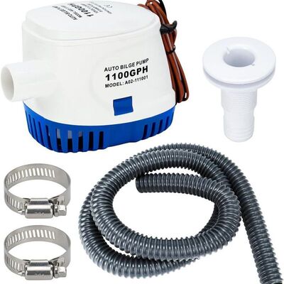 Sanuke 1-1\/8 Inch Automatic Boat Bilge Pumping Kit, 1100gph